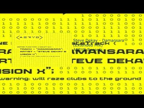 Steve Dekay, Vision X - Damansara