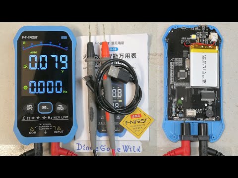 Fnirsi S1 smart multimeter test and what's inside