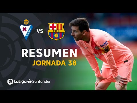 Resumen de SD Eibar vs FC Barcelona (2-2)