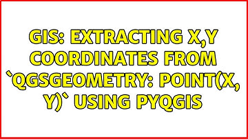 GIS: Extracting x,y coordinates from `QgsGeometry: Point(x, y)` using PyQGIS