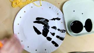 Handprint Spider Craft
