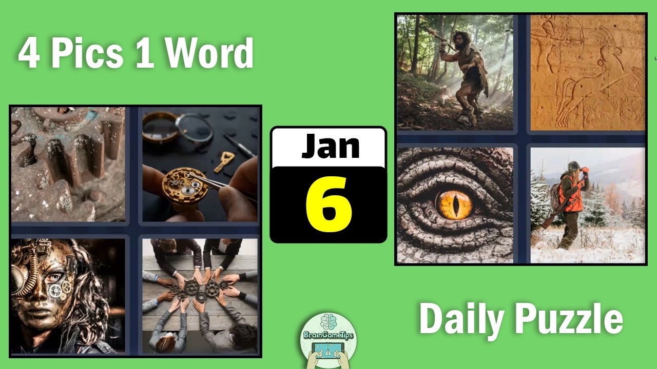 4 Pics 1 Word - Daily Puzzle January 6 2022 Answer