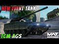 TCM AGS - New Event Tank Review &amp; Gameplay 🔥 MWT :  TANK BATTLES 