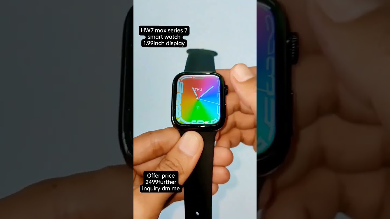HW7 max series 7 smart watch