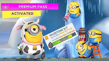 STOOART Minion rush ice-ice rocket event despicable me gameplay ios android
