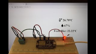 Local Web Server with ESP8266 | DHT11 Local Web Server with ESP8266 | DHT11
