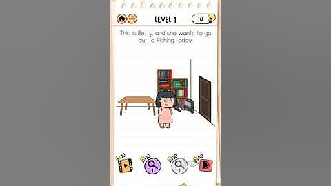 Brain Test 2 Bad Luck Betty Level 01 Walkthrough Solution and Answer By AMQ Gaming