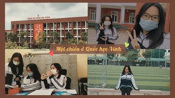 Quốc học Vinh - Huỳnh Thúc Kháng | một chiều rất ther & vui nhộn | Nguyên Thùy & Thủy Tiên
