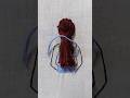 Beautiful Hair Embroidery #shorts #handembroidery