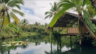A day in the rainforest, sounds for sleeping or studying background video
