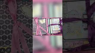 Mini Album tutorial featuring Simple Stories Simple Vintage Life in Bloom #minialbum #scrapbook