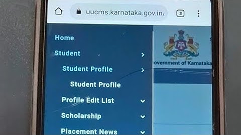 UUCMS ನ ಸ್ಟೂಡೆಂಟ್ ಲಾಗ್ ಇನ್ ನಲ್ಲಿ ABC ID ಅನ್ನು ಎಂಟರ್ ಮಾಡುವ ವಿಧಾನ.