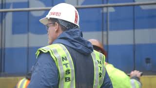 NTSB B-Roll of Cayce, SC Amtrak Accident Site