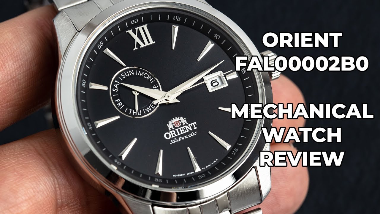Review Orient mechanical watch for men Orient FAL00002B0 YouTube