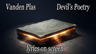 Vanden Plas - Devils&#39; Poetry - lyrics