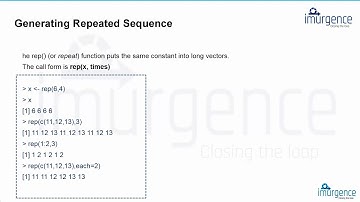 Basic Operations in R | Vector and Vector Operations 2.4 | Analytics Tutorial