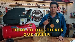 LO QUE TIENES QUE SABER DE UN COMPRESOR | CLUB DEL CARPINTERO LOS REYES