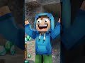 Saved by a Wolf at the LAST Second! 🐺 Minecraft Shorts​#Minecraft #MinecraftShorts #Gaming