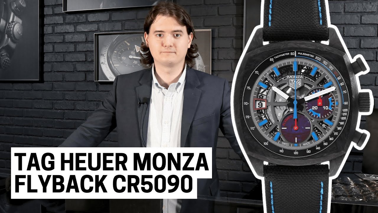 Carbon in Action: Tag Heuer Monza Flyback Chronometer CR5090