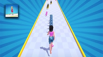 DressUp run 👗👠👒 all levels walkthrough gameplay android iOS new update