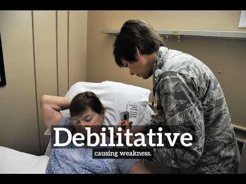Video: Hvad betyder debilitativ?
