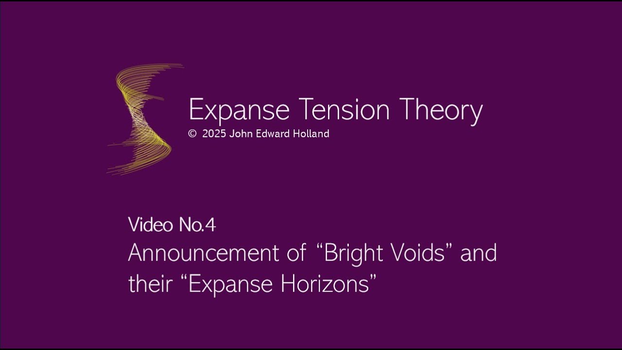 Expanse Tension Theory - “Bright Voids” and their “Expanse Horizon”