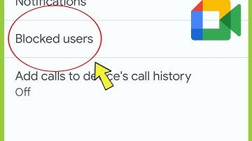 How to See Blocked User in Google Meet | block accounts kaise Dekhe