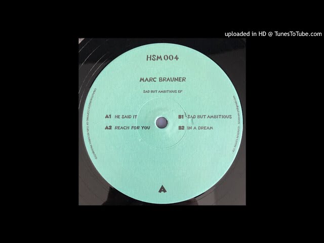 Marc Brauner - In A Dream