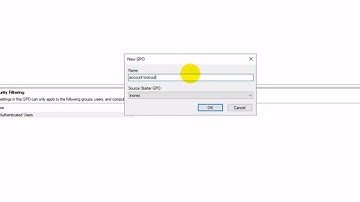 Account Lockout Policy very Easily Configure