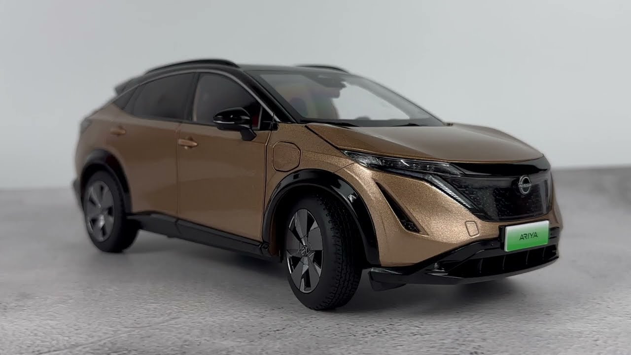 1:18 Scale Nissan Ariya 2023 Diecast Miniature Car By Paudi Model