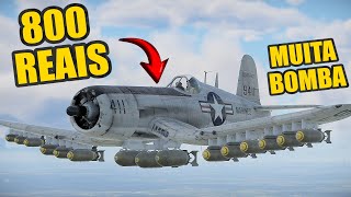 Esse AVIAO Da 2 Guerra Mundial é Um B-17 de UNICO MOTOR! - Warthunder PT - BR