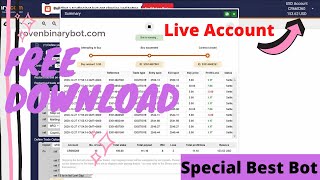 Easy Real Digit Account Bot Run - Last Digit 1 Strategy Bot | Special Best Proven Binary Deriv Bot