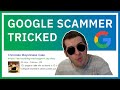 What Happens When You Trick Google Scammers