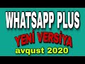 Whatsapp plus ykle yen versya new version whatsappplus 2020  september