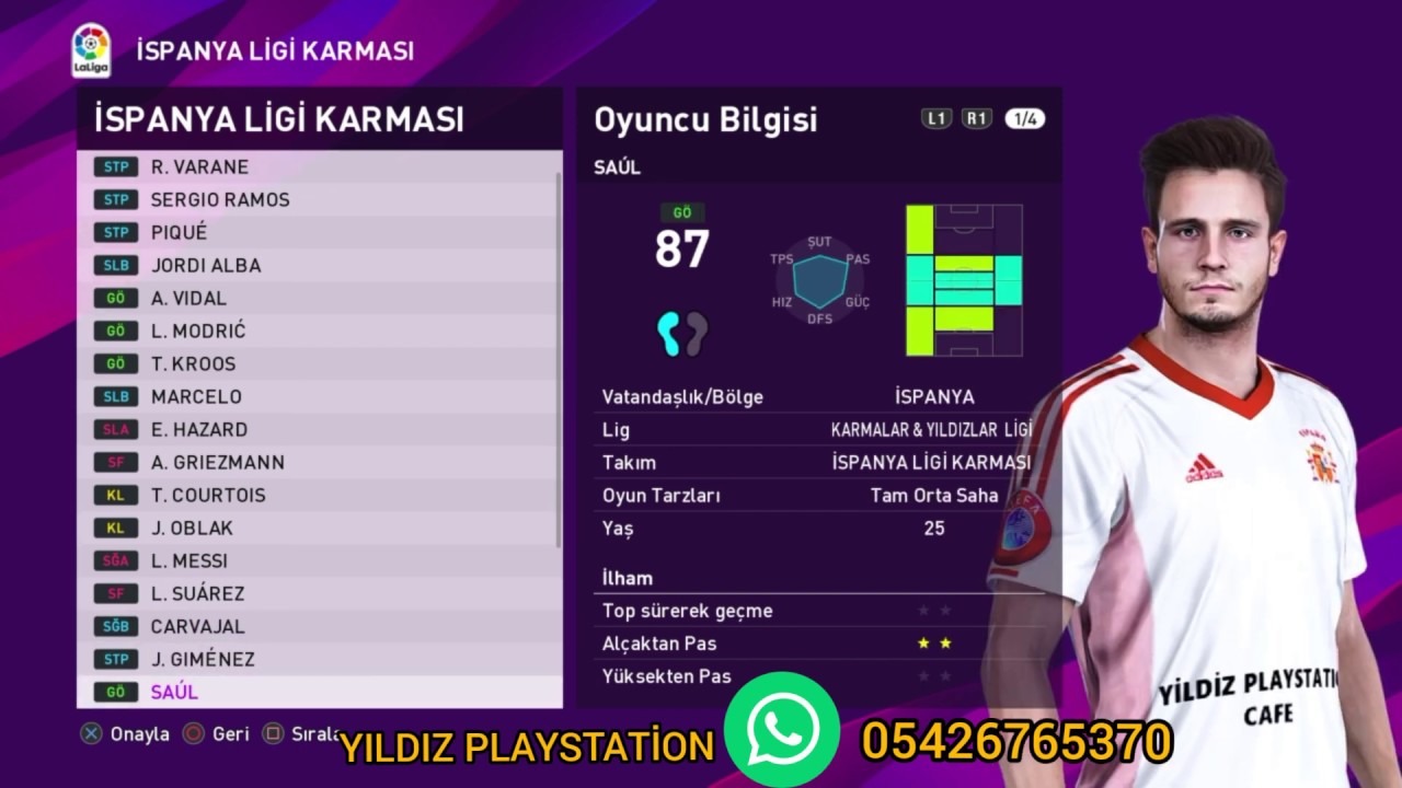 Pes 2020 Ispanya Ligi Karmasi Takim Yamasi Ps4 Pes2020 Youtube