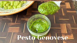 Pesto Genovese -With my unexpected twist and what is Not Accepted|  Christine Cushing