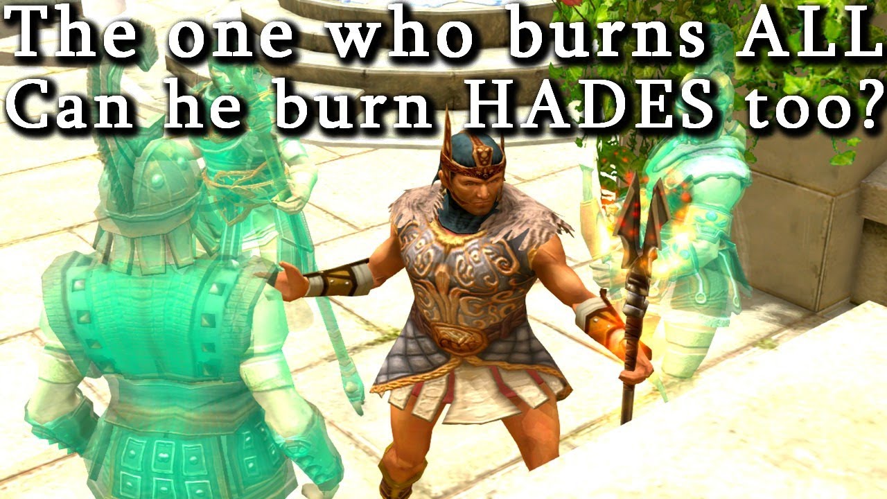 Titan Quest Atlantis The Fire Barrier Build Goes Against Hades A God Really Hades Game Videos