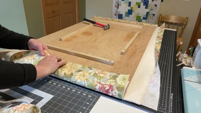 How to make a big ironing board for quilting - a Little Crispy
