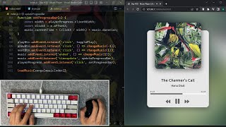 ASMR Programming  Music Player App  No Talking