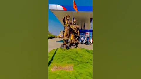 #shorts 🚩🚩🚩 Chatrapati Shivaji Maharaj and Chatrapati Sambhaji Maharaj Beutiful Statue 🚩🚩🚩