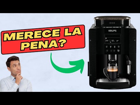 Con esta cafetera superautomática de Krups, por fin vas a poder decirle  adiós a las cápsulas de café y a tu vieja cafetera italiana