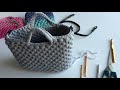 Мастер-класс по сумке. Crochet bag video tutorial