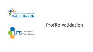 Profile Validation