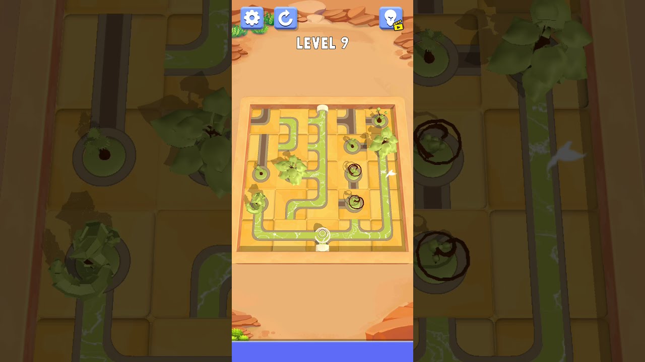 Water Connect Puzzle Level 9 | Gameplay Walkthrough | Easy Solution