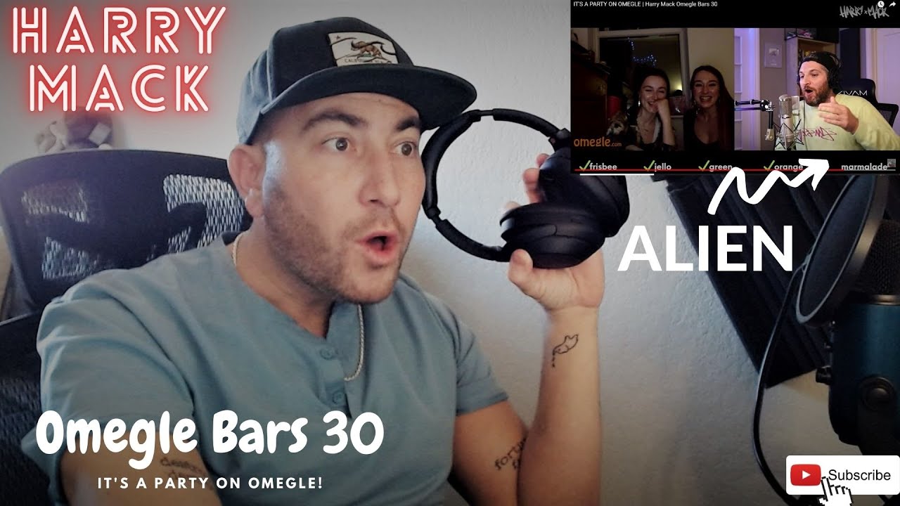 Harry Mack Omegle Bars 30 - It's a Party On Omegle! - First reaction!!