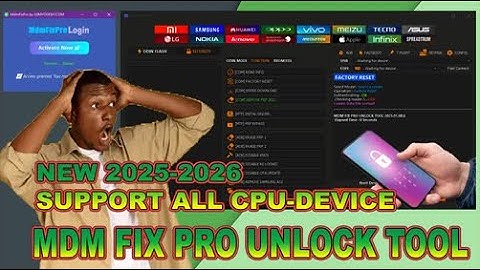 New UnlockTool MDM Fix Pro 2025-2026 | Support All Device - CPU | Best Tool For Android Problem