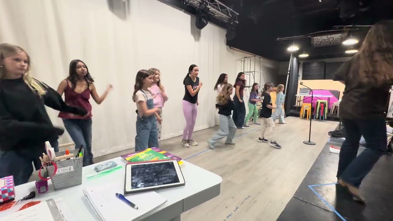 King on New York choreo Papes Cast (and friends)