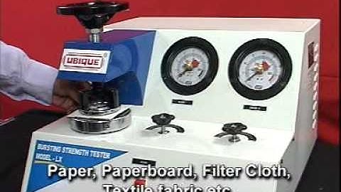 Bursting Strength Tester