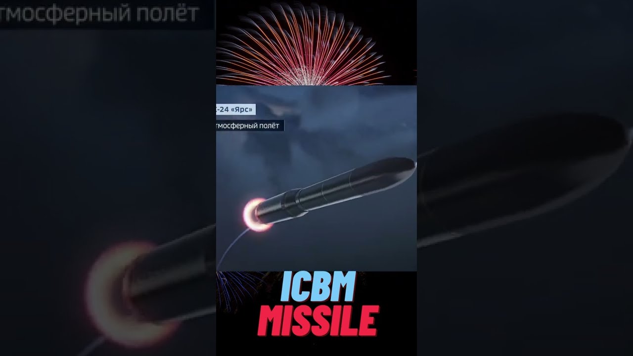 ICBM Ballistic Missile Capabilities Animation