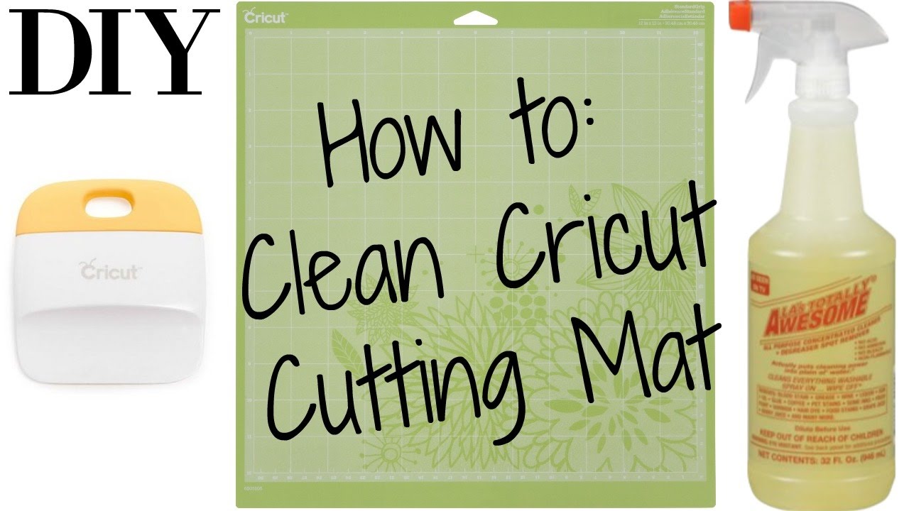 How to Clean & Re-Stick Your Cricut Cutting Mats